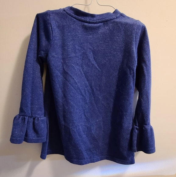 🎸3/$15 Sz5 Rococo bell sleeve tee - Picture 2 of 7